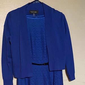 Women’s dress with matching sweater